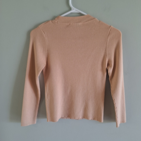 Zara Knit Keyhole Sweater S - Picture 2 of 3